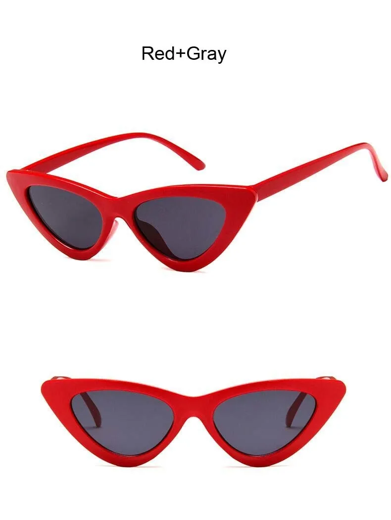 Vintage Retro Cat Eye Sun Glasses