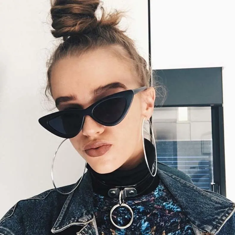 Vintage Retro Cat Eye Sun Glasses