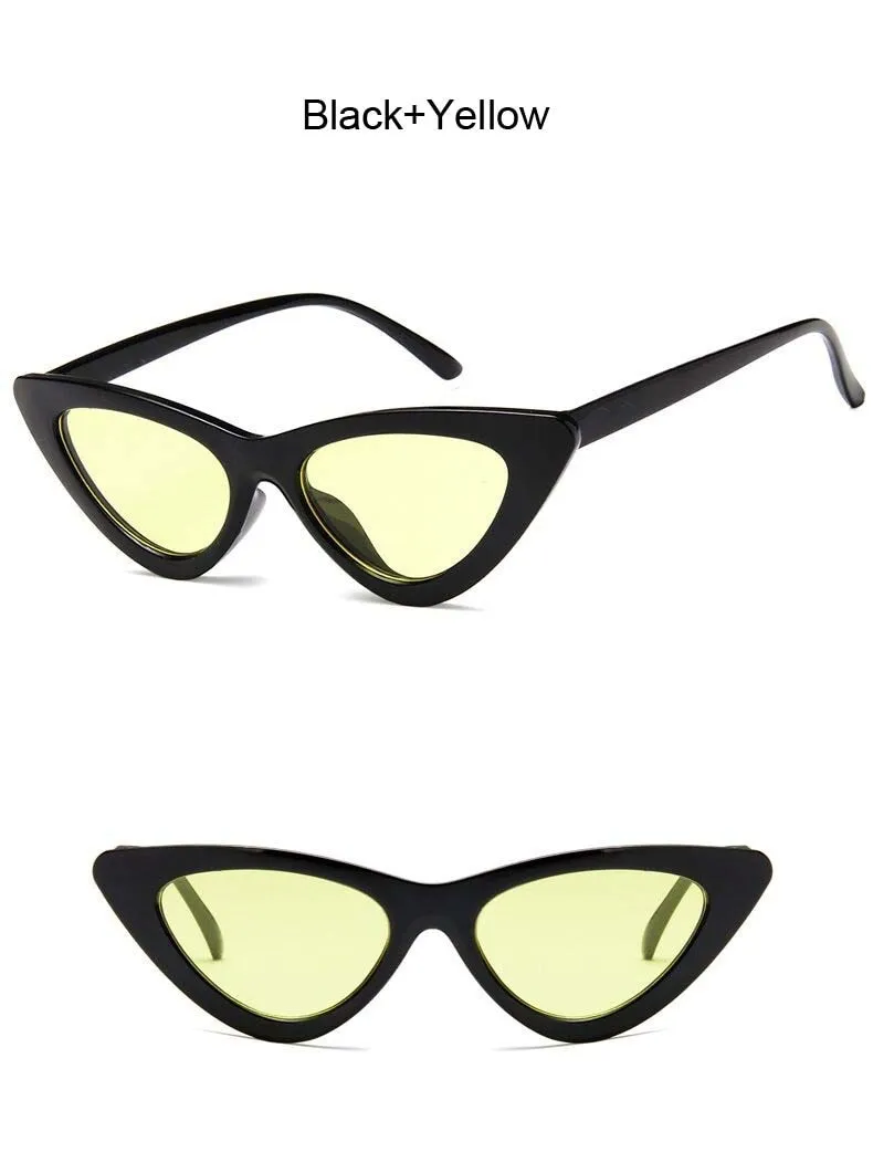 Vintage Retro Cat Eye Sun Glasses
