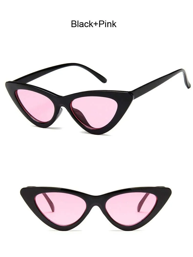 Vintage Retro Cat Eye Sun Glasses