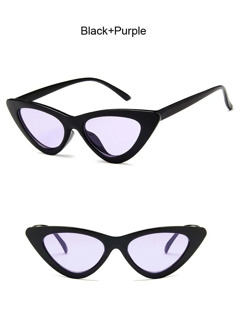 Vintage Retro Cat Eye Sun Glasses