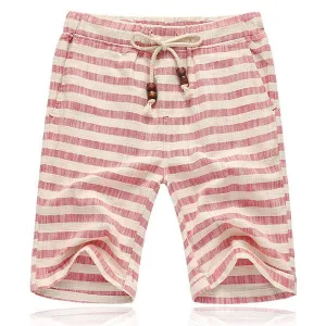 West Louis™ Striped Casual Shorts