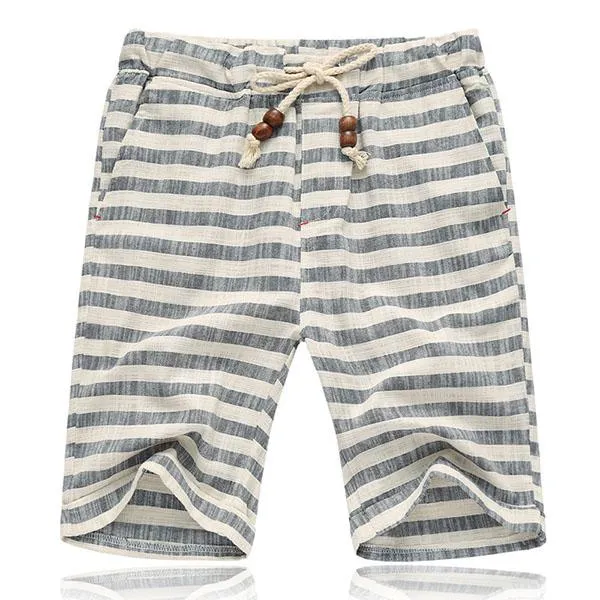 West Louis™ Striped Casual Shorts