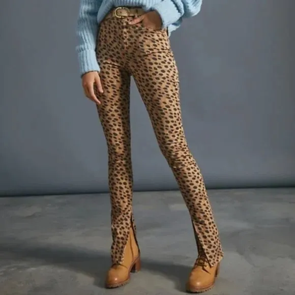 WeWoreWhat Stiletto Slit Skinny Jeans