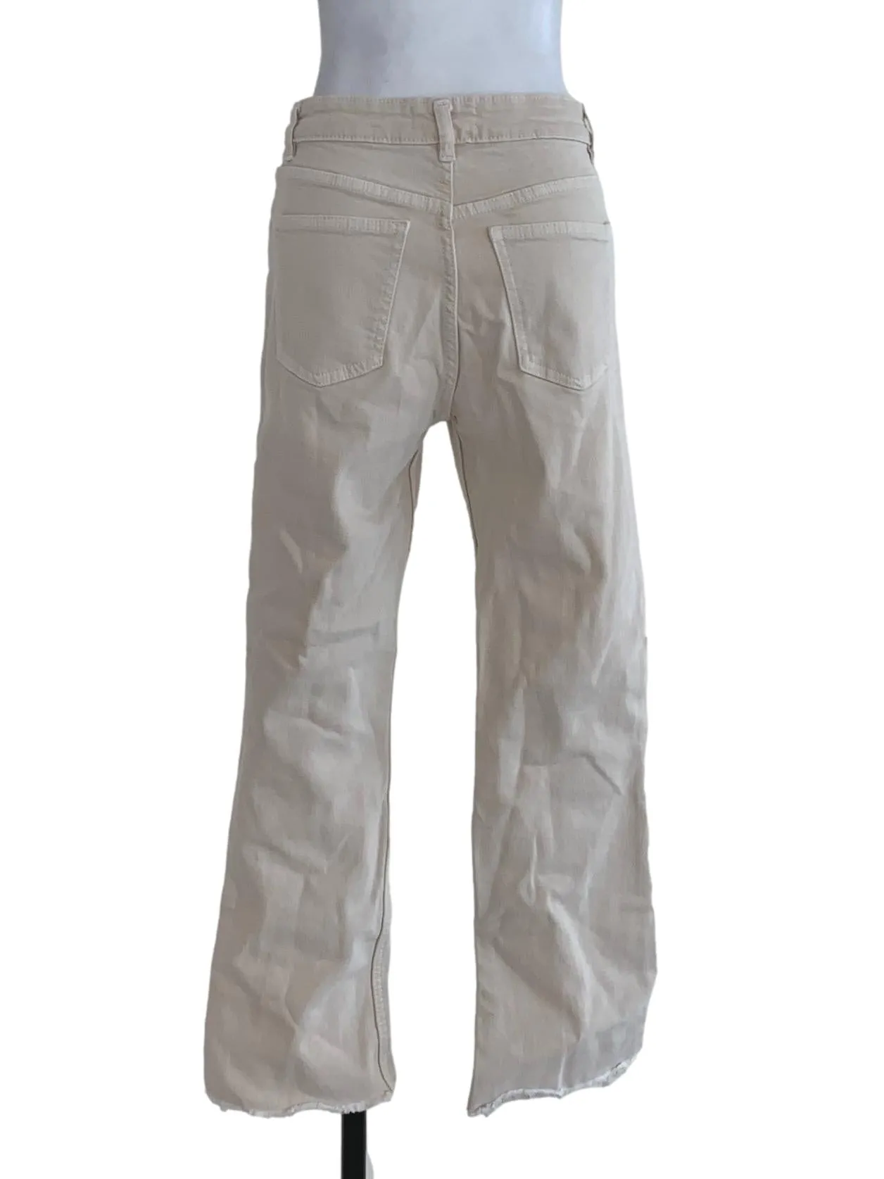 White Plain Skinny Jeans