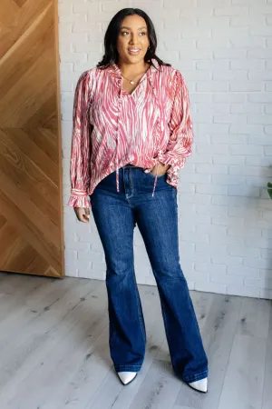 Wild Journey Animal Print Blouse - Limited Quantities