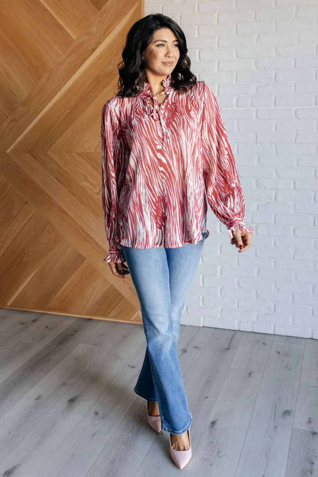 Wild Journey Animal Print Blouse - Limited Quantities