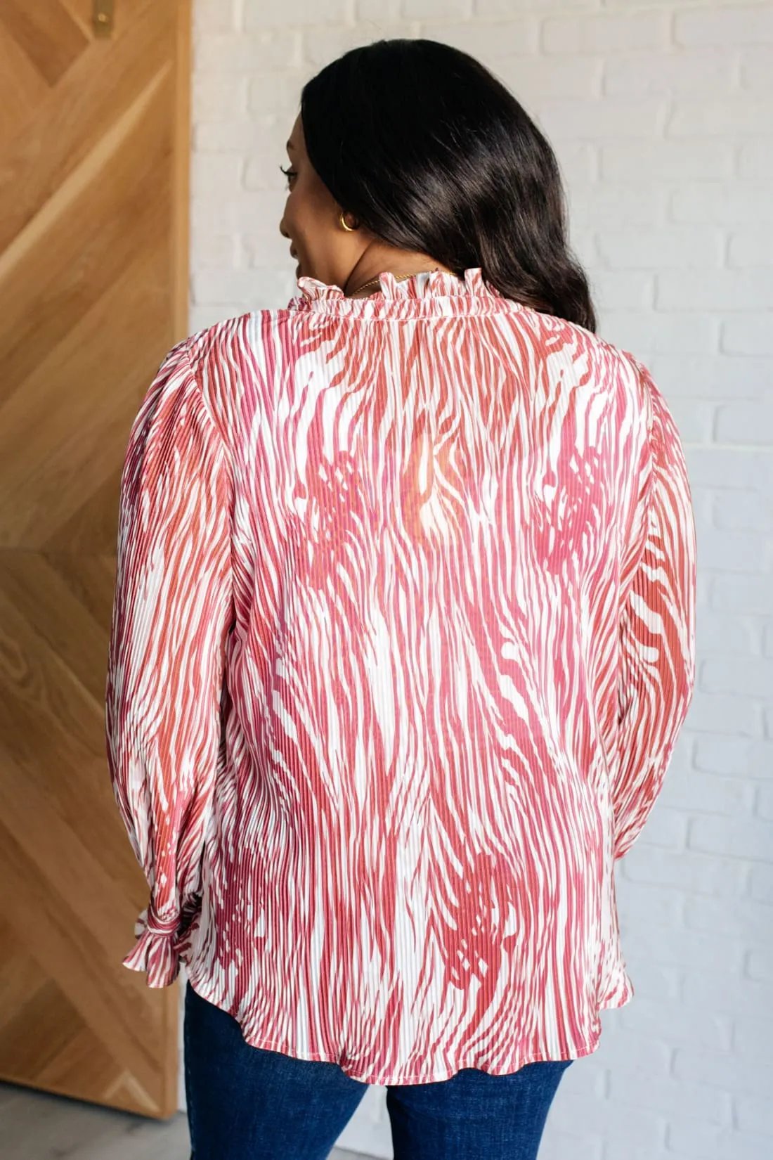 Wild Journey Animal Print Blouse - Limited Quantities