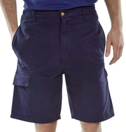 Workwear Budget Men's Cargo Pocket Work Shorts up to 50" waist - Clcps