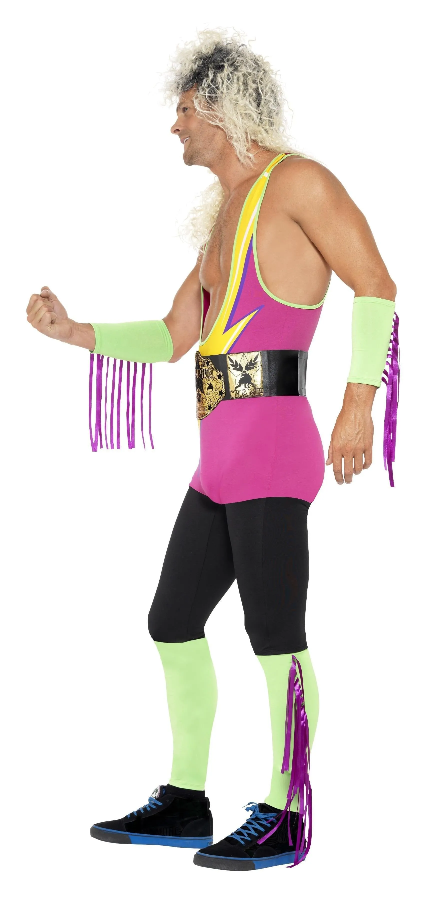 Wrestler Retro Costume