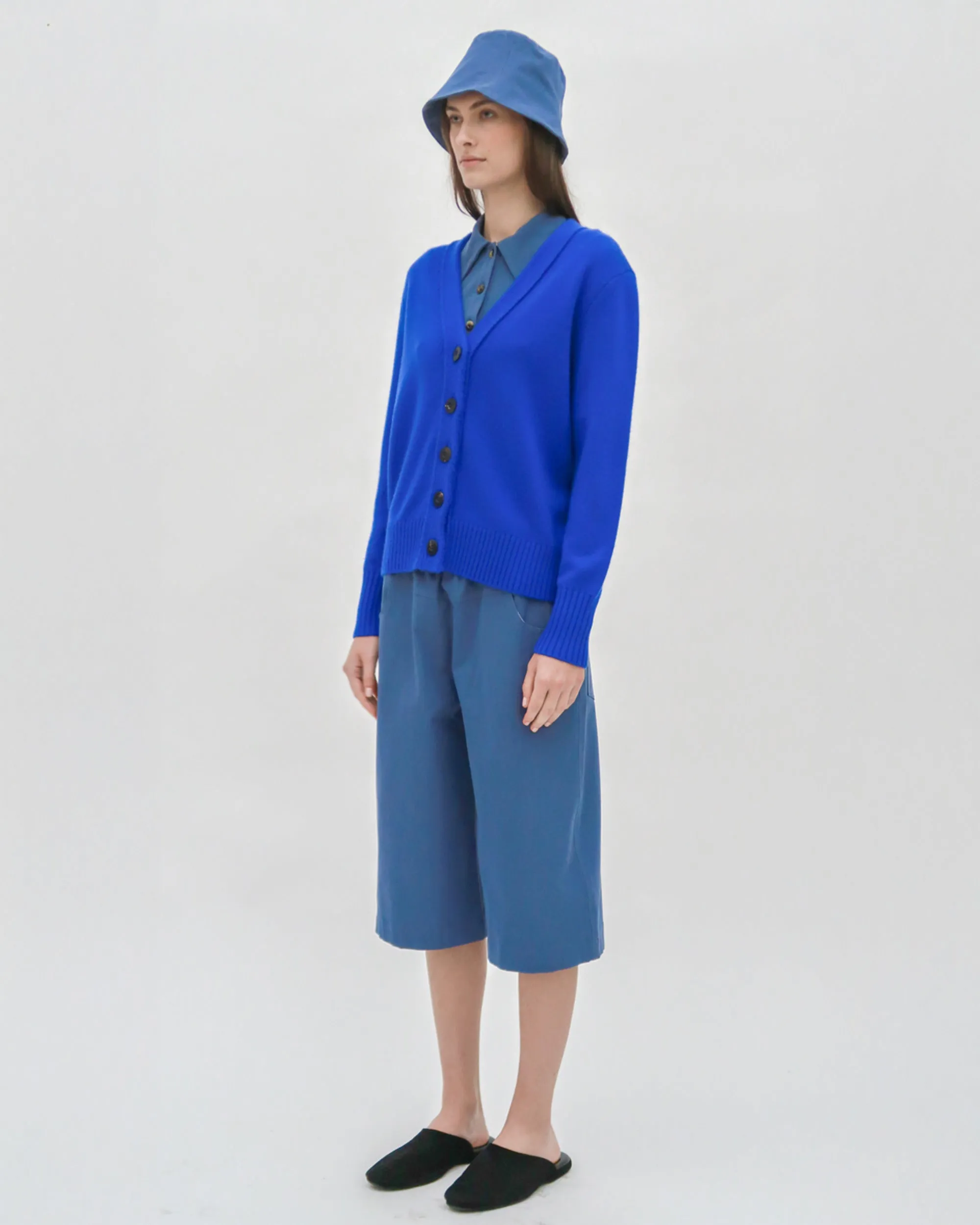 YOKE BERMUDA SHORT - STRETCH TWILL