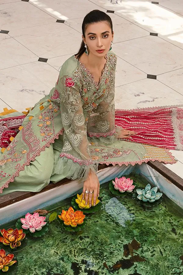 Zara Shahjahan Pakistani Long Gown Online 2021 #PF61