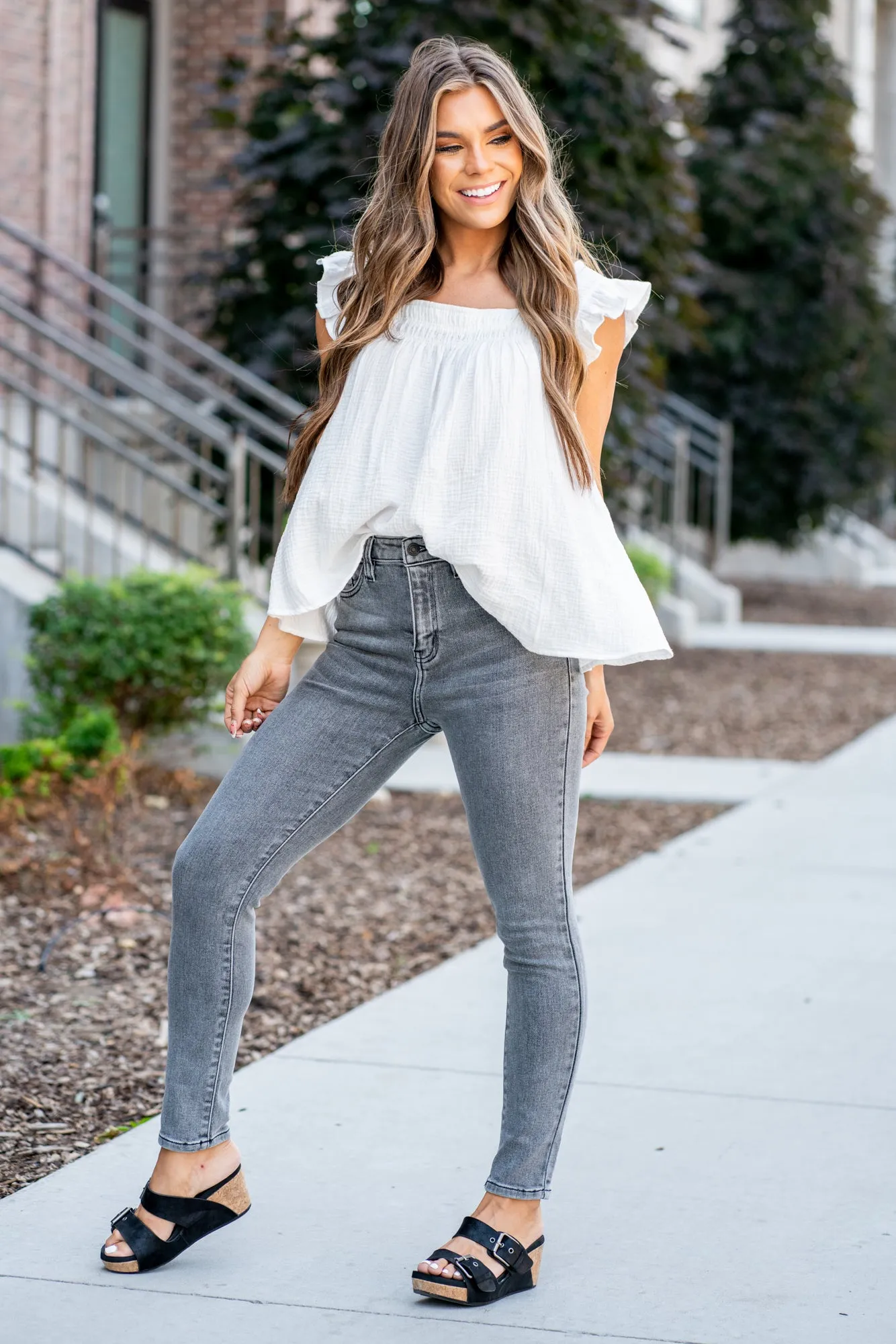 Zendaya High Rise Skinny