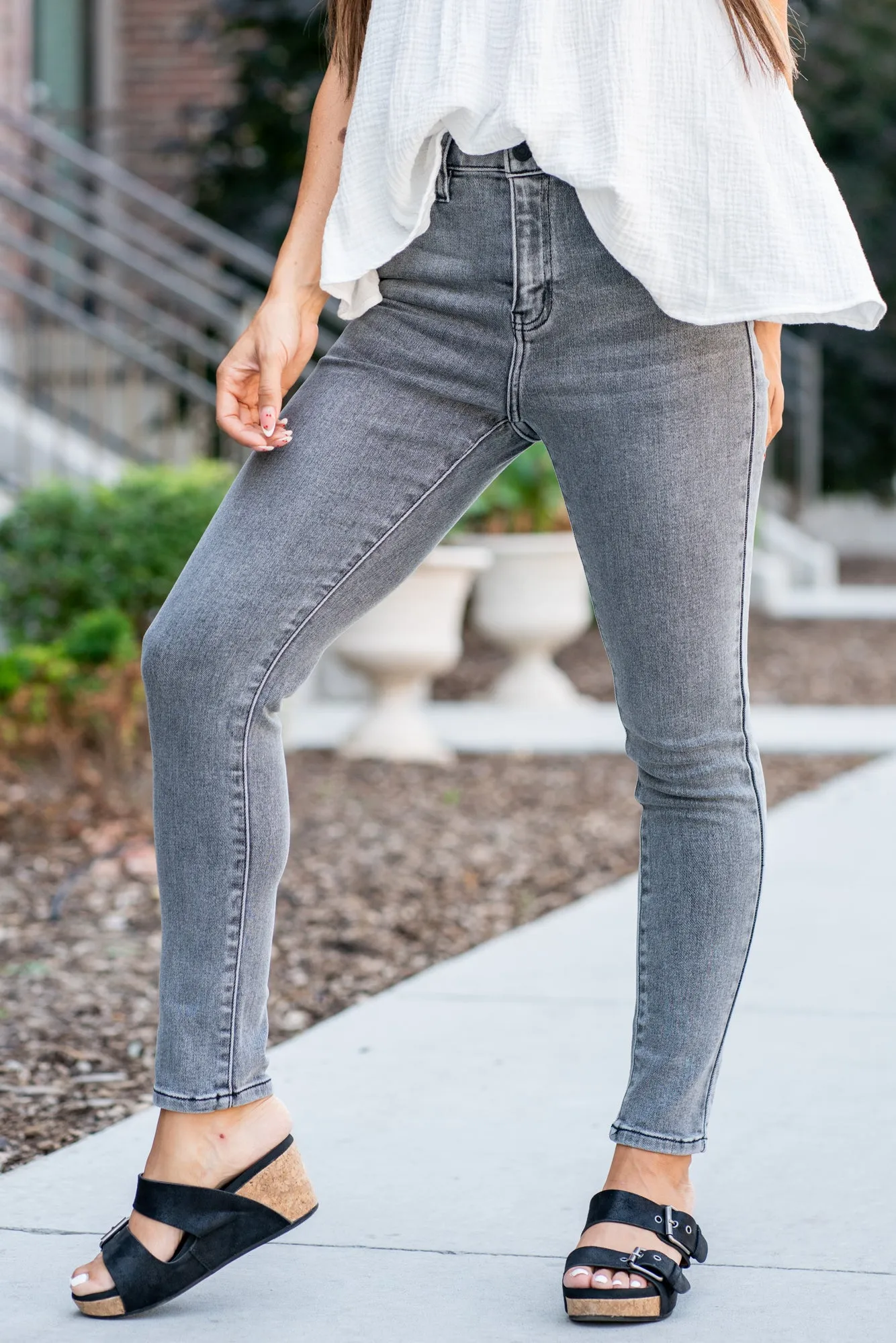 Zendaya High Rise Skinny